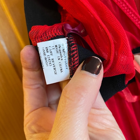 Sexy Santa babydoll lingerie - Picture 4 of 4